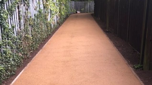 Lode Lane completed path, May 2019